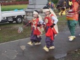 神成自治会　秋季祭礼獅子舞